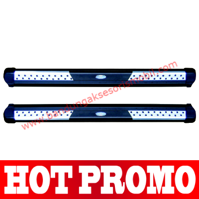 Footstep Samping Excelcior Kombinasi Black